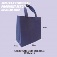 box bag brownis bbm manual tas spunbond 70 gsm box bag 26x24x14