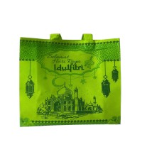 Tas spunbond lebaran box bag 35x40x12cm tas lebaran bawah kotak tote bag lebaran