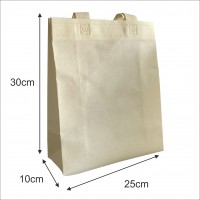 Goodie Bag Spunbond Press Handle Box Bag 25x30x10cm 75gsm Tas Press Box dengan Tali