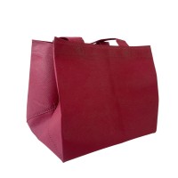 tas box bag automatic tas spunbond tote bag mirip mcd 28x30x25cm