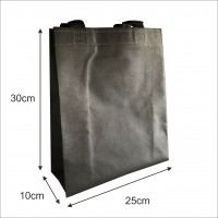 Goodie Bag Spunbond Press Handle Box Bag 25x30x10cm 75gsm Tas Press Box dengan Tali