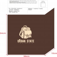 Custom Box Bag Manual 39x54x10 Cm