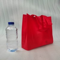 Tas Spunbond Goodie Bag Handle Lipat Samping 75 gsm 25x35x8