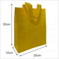 Goodie Bag Spunbond Press Handle Box Bag 25x30x10cm 75gsm Tas Press Box dengan Tali