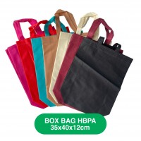 tas spunbond goodie bag box bag 35x40x12cm 75gsm box bag extra large tas spunbond furing